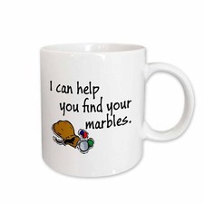 3dRose I can help you find your marbles. Mug
