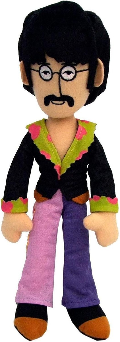 新品オフィシャルTheBeatles Yellow Submarineぬいぐるみ Beatles Yellow Submarine Band Set 4 Collectible Plush Dolls