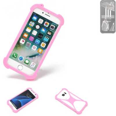 Schutzring für iiiF150 Raptor Silikoncase Softcase Bumper Schutz Hülle pink
