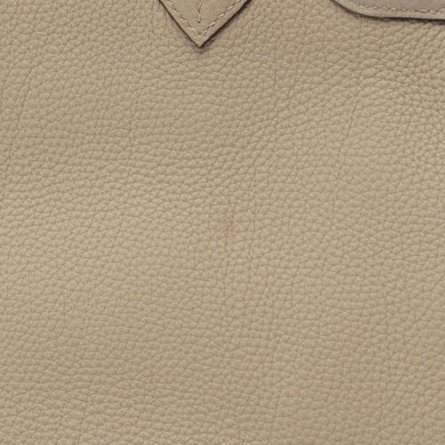 HERMES Birkin 30 Handtasche C Togo Leder Beige Trench Gebraucht SHW - Bild 9 von 12