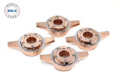 Zenith Locking Style Rose Gold + Chrome Rings/Screws Knock-Offs Lowrider Spinner