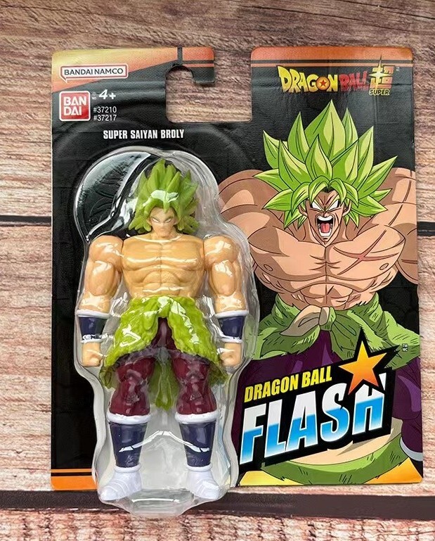 Broly figurine Dragon Ball Flash de 10cm pour décorer un bureau de geek ou espace gaming