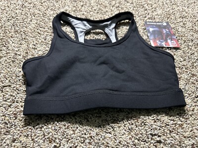 NWT Born Primitive Black Sports Bra Women's Size XS Extra Small