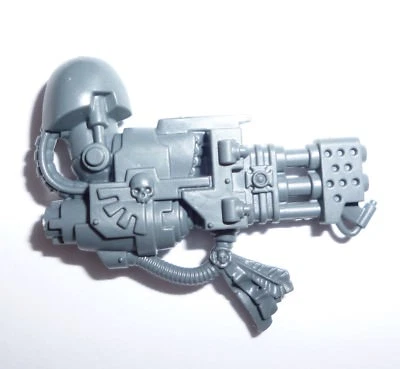 GAMES WORKSHOP Warhammer 40K Dark Angels Deathwing Command Squad Heavy Flamer [Pezzi]