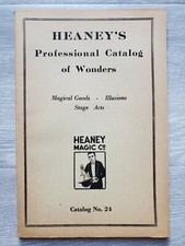 Heaney's Professional Catalog of Wonders. No. 24 by Heaney Magic Company - VG