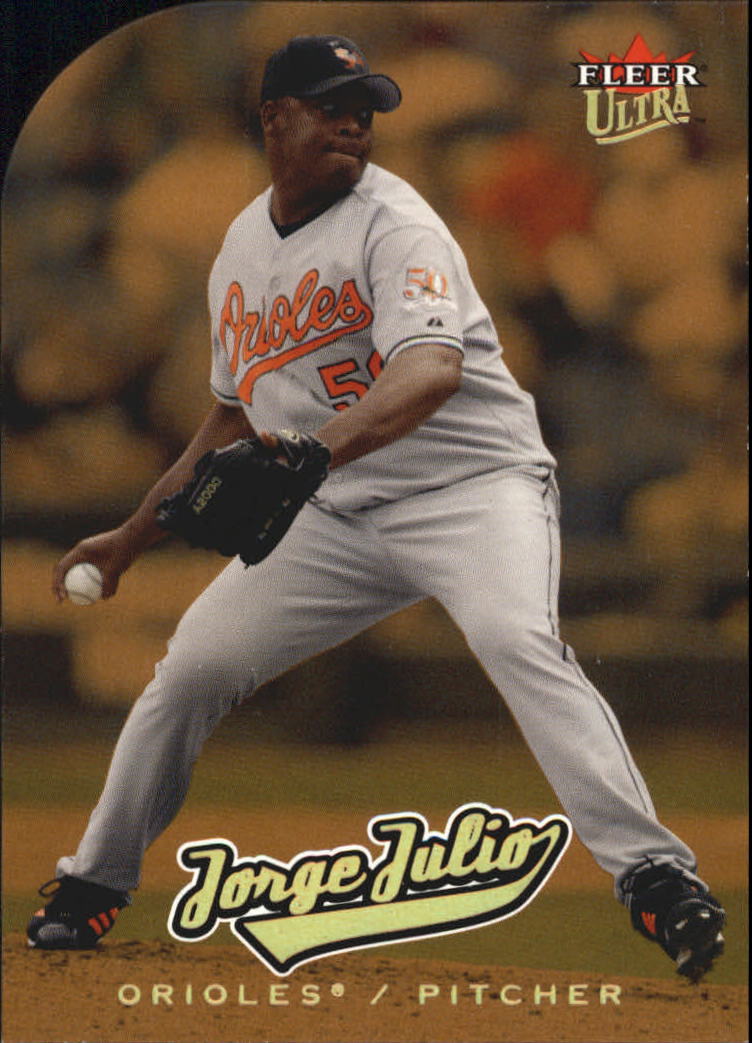 2005 Fleer Ultra Gold Medallion #179 Jorge Julio Baltimore Orioles