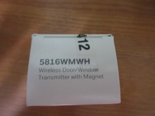 Honeywell 5816 5816WMWH Wireless Door/Window Transmitter w/ Magnets, SEALED BOX - Picture 6 of 6