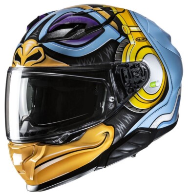 MOTORRADHELM INTEGRALFASER HJC F71 MONKEY DJ MC23 GR S