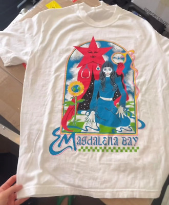 Magdalena Bay Music For Lovers White T-Shirt Cotton Full Size