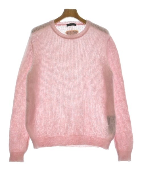 【送料&関税込】Prada Melange Pastel Pink Wool Sweater Prada Melange Pastel Pink Wool Sweater | italist