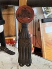 Vintage Original Coca-Cola Bottle Cast Iron Advertising Door Pull Handle