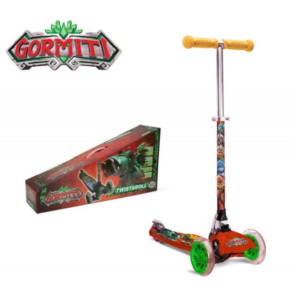 Monopattino Ruote Gormiti Twist e Roll