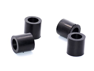 #ad Rubber Spacers 5 8quot; id x 1quot; od x 1quot; Long Dampeners Insulators Bushings $12.97