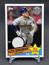 2020 Topps - 1985 Topps Baseball All-Stars Relics Alex Bregman #85ASR-AB (MEM)