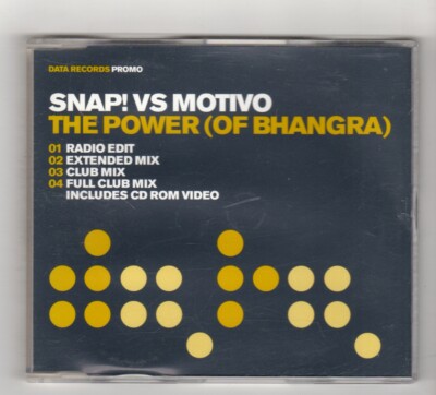 (IS411) Snap! vs Motivo, The Power (Of Bhangra) - 2003 DJ CD