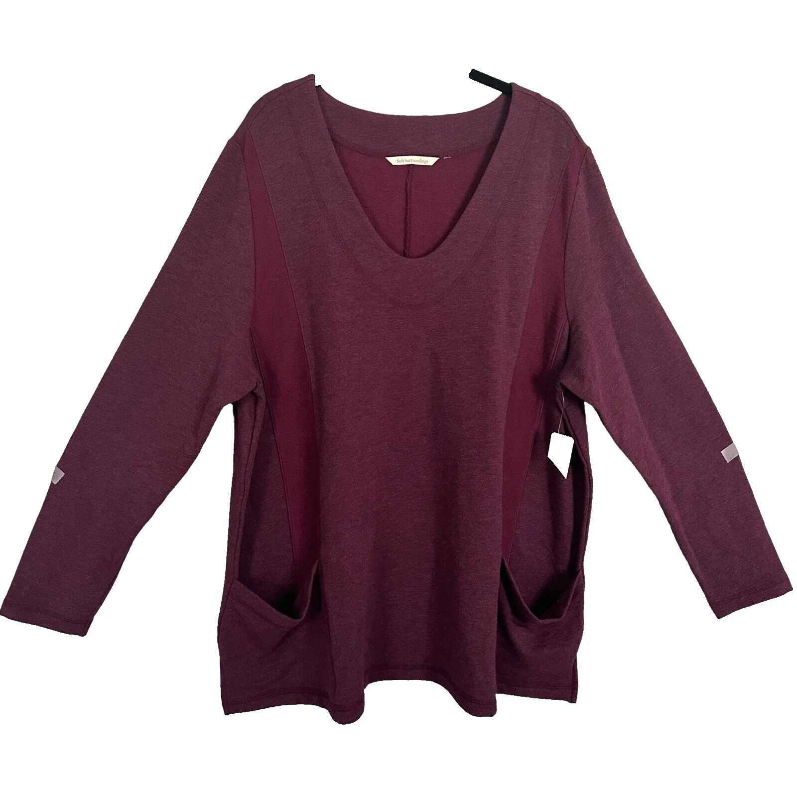 Suéteres sólido algodón Soft Surroundings para Mujeres