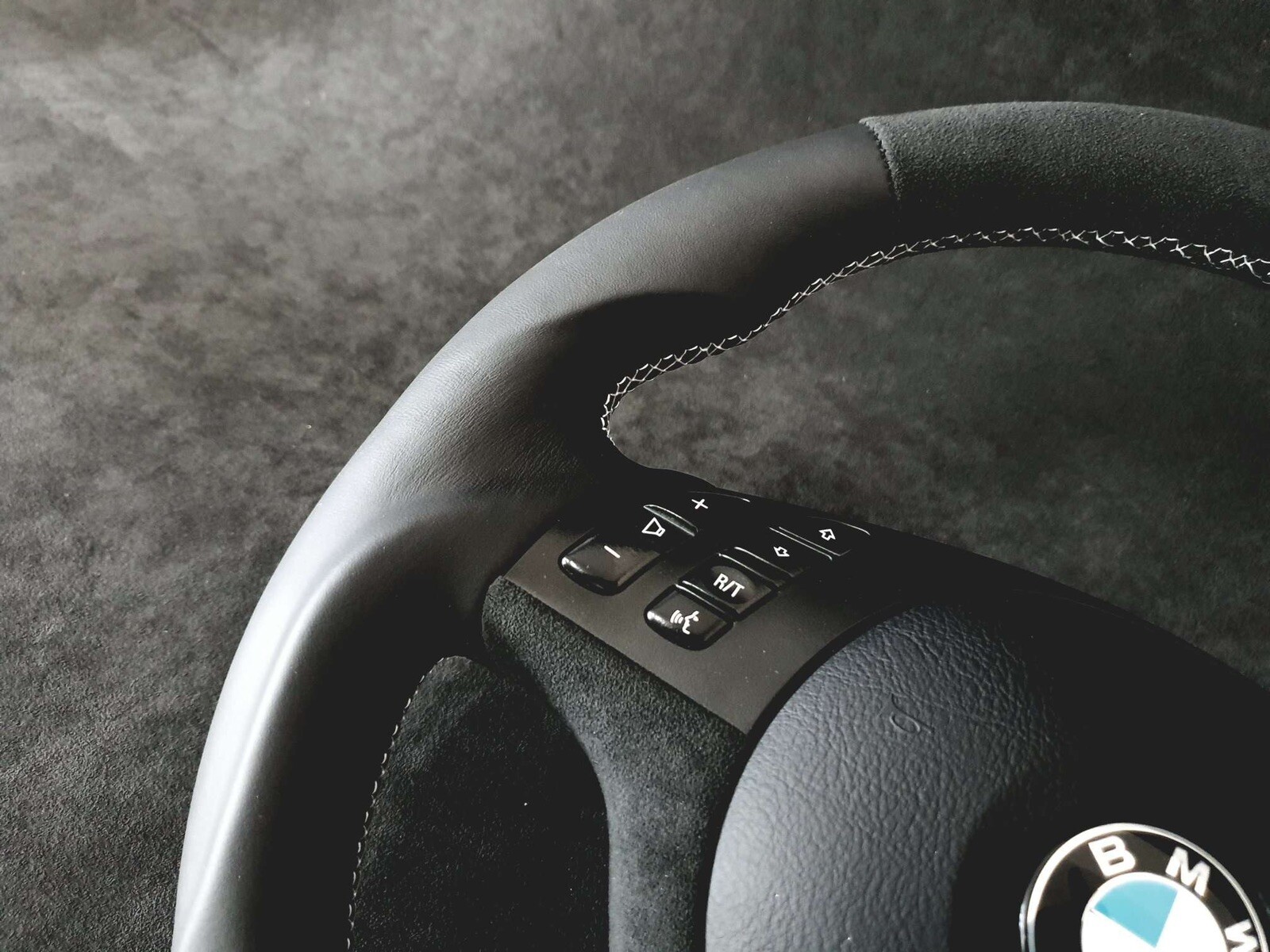 BMW OEM Custom Alcantara M Sport E46 M3 E39 M5 M Steering Wheel Zhp