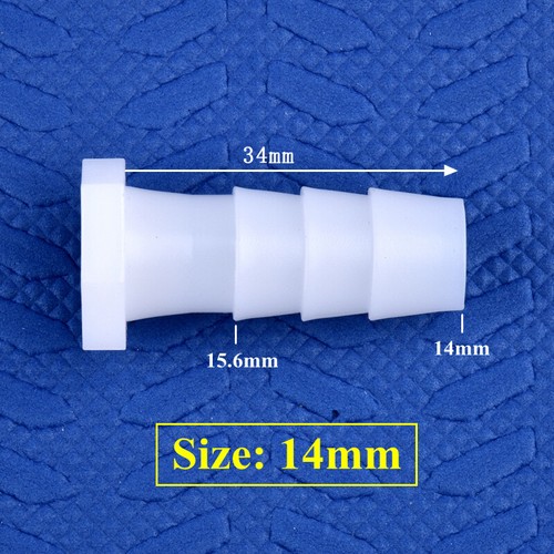2.4mm - 14mm Pagoda Pipe Barbed Plug Water Stop Tank Joints Plastic Hose End Cap - Picture 20 of 20