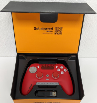 SCUF Envision Pro Wireless Controller  for PC Only Gray / Red