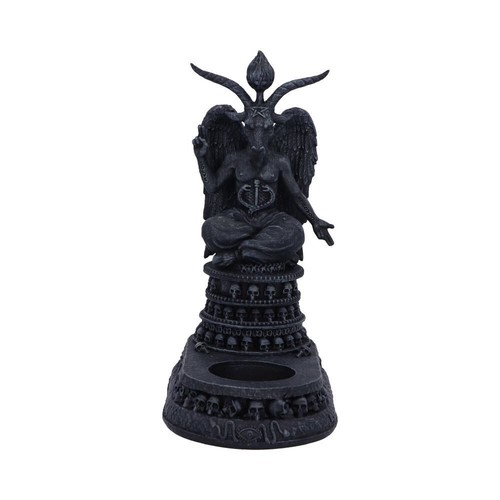 Nemesis Now BAPHOMET'S DEVOTION Porte-bougie à thé païen gothique sorcellerie vampire - Photo 2/7