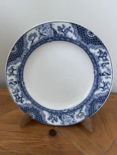 Adderley Nankin Blue 7.5" Dessert Plate Has Been a Wall Hanger