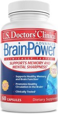 Doctors' Clinical Brain Power Advanced Clinically Tested Memory Supplement