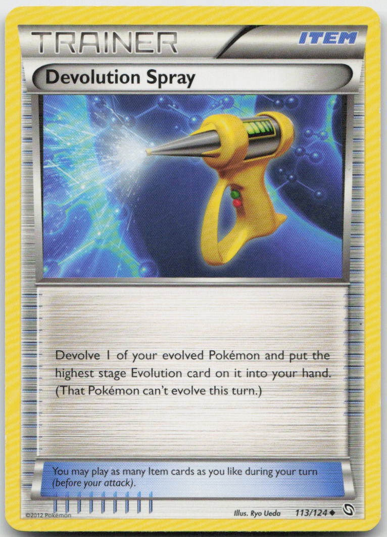 Devolution Spray 113/124 Uncommon Dragons Exalted Pokemon MP
