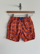 Vilebrequin Kids Boys Swimming Shorts Turtle Red Multicoloured Octopus Age 8
