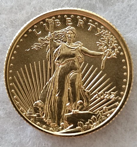 2022   1/10 oz American Gold Eagle Coin BU!