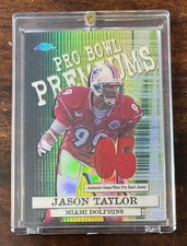 2005 Topps Chrome Jason Taylor GU Jersey Pro Bowl #PBP-JT