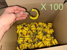 1/4-20.   Bridle Rings and saddles x100 100 pieces minerallic