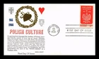 US COVER POLAND MILLENNIUM FIRST DAY ISSUE KHOL KRAFT CACHET