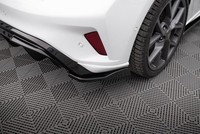 Maxton Design Diffusor Flaps V.3 Passend FüR Ford Focus Hatchback ST Mk4 Schwarz