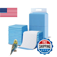 Niwaes Disposable Bird Cage Liner Birds Cage Liners Super Absorbent Birdcage Lin