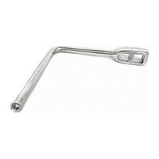 AG Polished Aluminium Windlass Short Canal Gate Key Lock