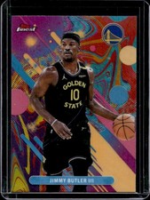 2025-26 Topps Finest Jimmy Butler III Common Oil Spill Refractor #75 Warriors