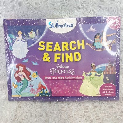 Skillmatics Preschool Learning Activity - Search & Find Disney Princess for 3-6