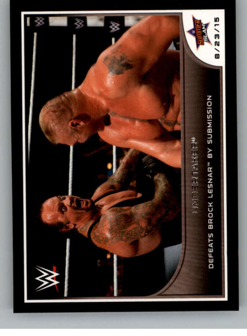 2016 Topps WWE Road to Wrestlemania Pick From List