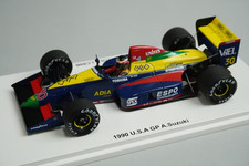 1:43 Spark FS17 Lamborghini Racing On Lola LC89B 1990 F1 US GP