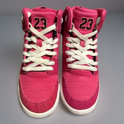 Nike Air Jordan 1 Flight 4 Basketball Shoes Pink 820183 609 Size 5.5Y
