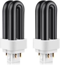 2 Pack 41050 7W Replacement Bulbs Compatible with DT1050 DT1100 DT1250, 1/2 Acre