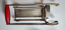 Vintage EKCO French Fry Cutter with a Red Wood Handle USA Made