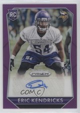 2015 Panini Prizm Rookie Signatures Violet Prizm Eric Kendricks #RS-EK Auto RC