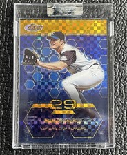 🔥MIKE SWEENEY 2003 TOPPS FINEST UNCIRCULATED GOLD XFRACTOR #d /199!🔥ROYALS!