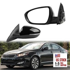5pins Driver Side Mirror Compatible with 2011 2012 2013 Kia Optima Left black