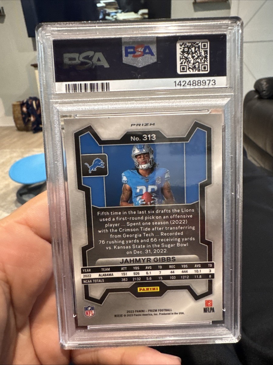 2023 Panini Prizm - Rookie Variation Jahmyr Gibbs #313 Silver