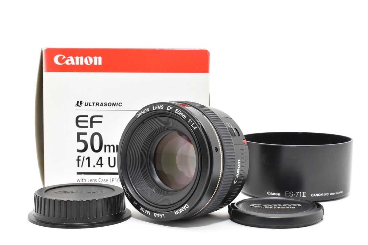 Unused w/Box] Canon EF 50mm F/1.4 USM Ultrasonic Standard AF Lens