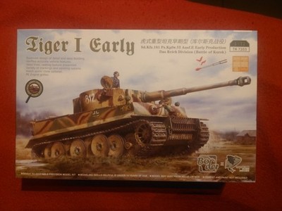 Border Model TK7203 Tiger I Early (Sd.Kfz.181) - Battle of Kursk scale 1/72