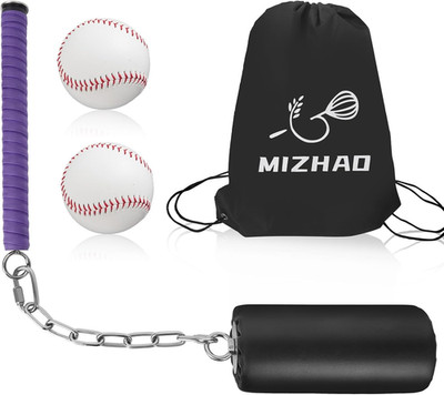 Baseball & Softball Hitting Trainer Aid - Hit with Real Baseballs and Softballs,