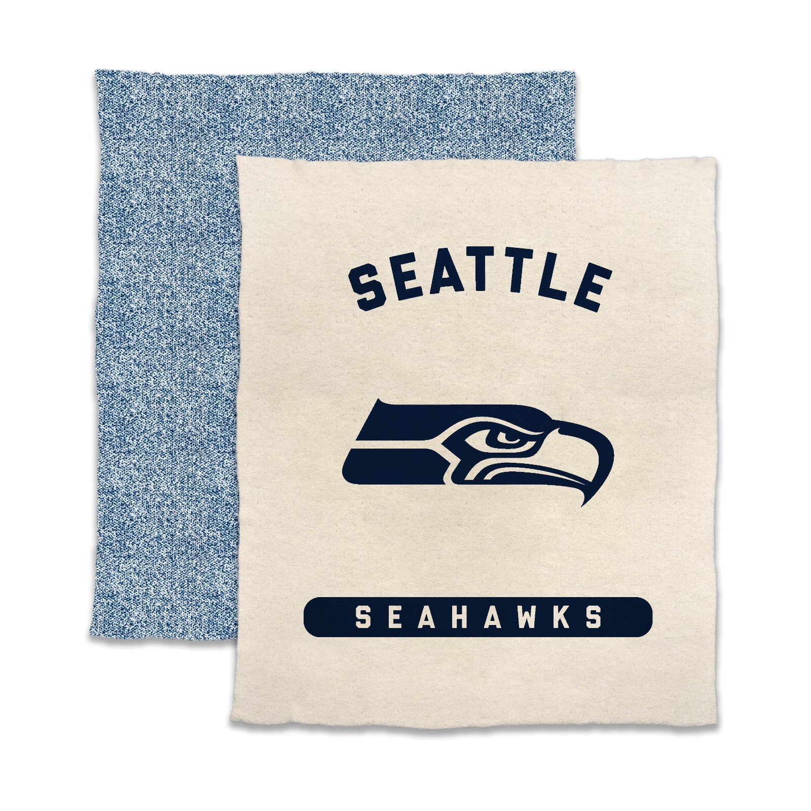 Seattle Seahawks NFL Luxe Prime Dreams 50" x 60" Throw Blank